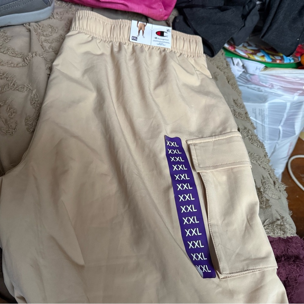 Champion Kids Tan Joggers with Pocket